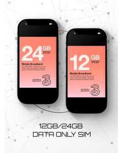 12GB/24GB Data Only SIM