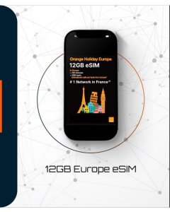 12GB Europe eSIM