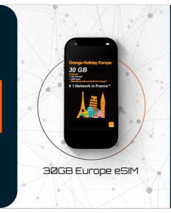 30GB Europe eSIM