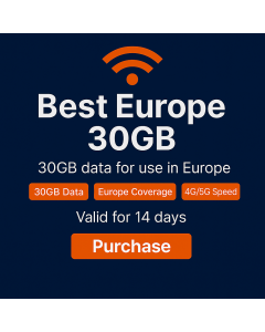 30GB Orange Europe eSIM