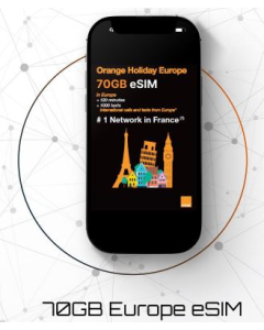 70GB Best Europe eSIM