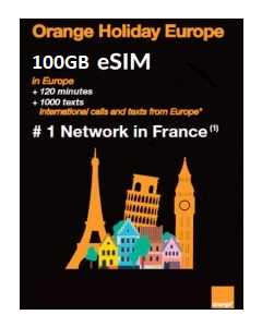 100GB Europe Holiday Voice & Data eSIM