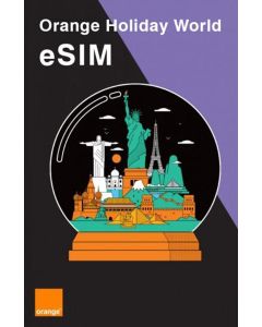 Worldwide Orange Holiday eSIM for 30 Days
