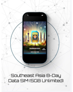 Activate Southeast Asia 8-Day Data SIM (5GB Unlimited)