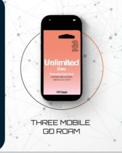 Three Mobile Go Roam (AIO15) - 75GB, Unlimited Calls and Texts