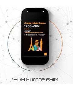 12GB EUROPE HOLIDAY VOICE & DATA